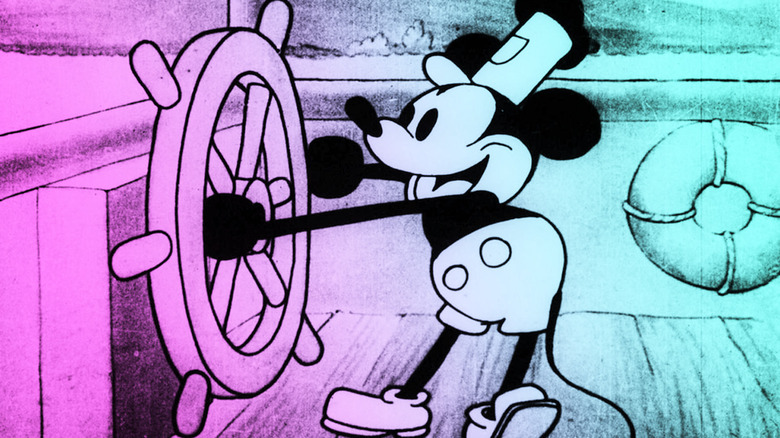 Mickey Mouse in Steamboat Willie