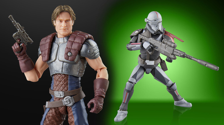 Star Wars Black Series Dash Rendar and Crosshair Vintage Collection Action Figures