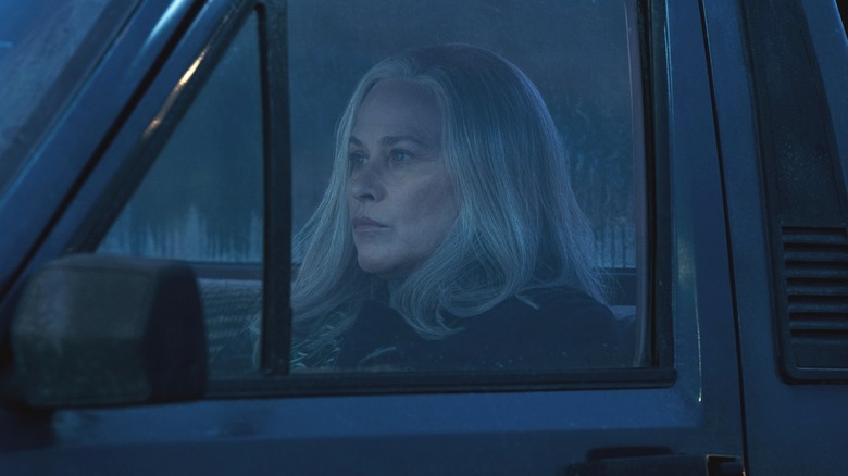 Harmony Cobel driving her Volkswagen Rabbit to Salt's Neck in Severance